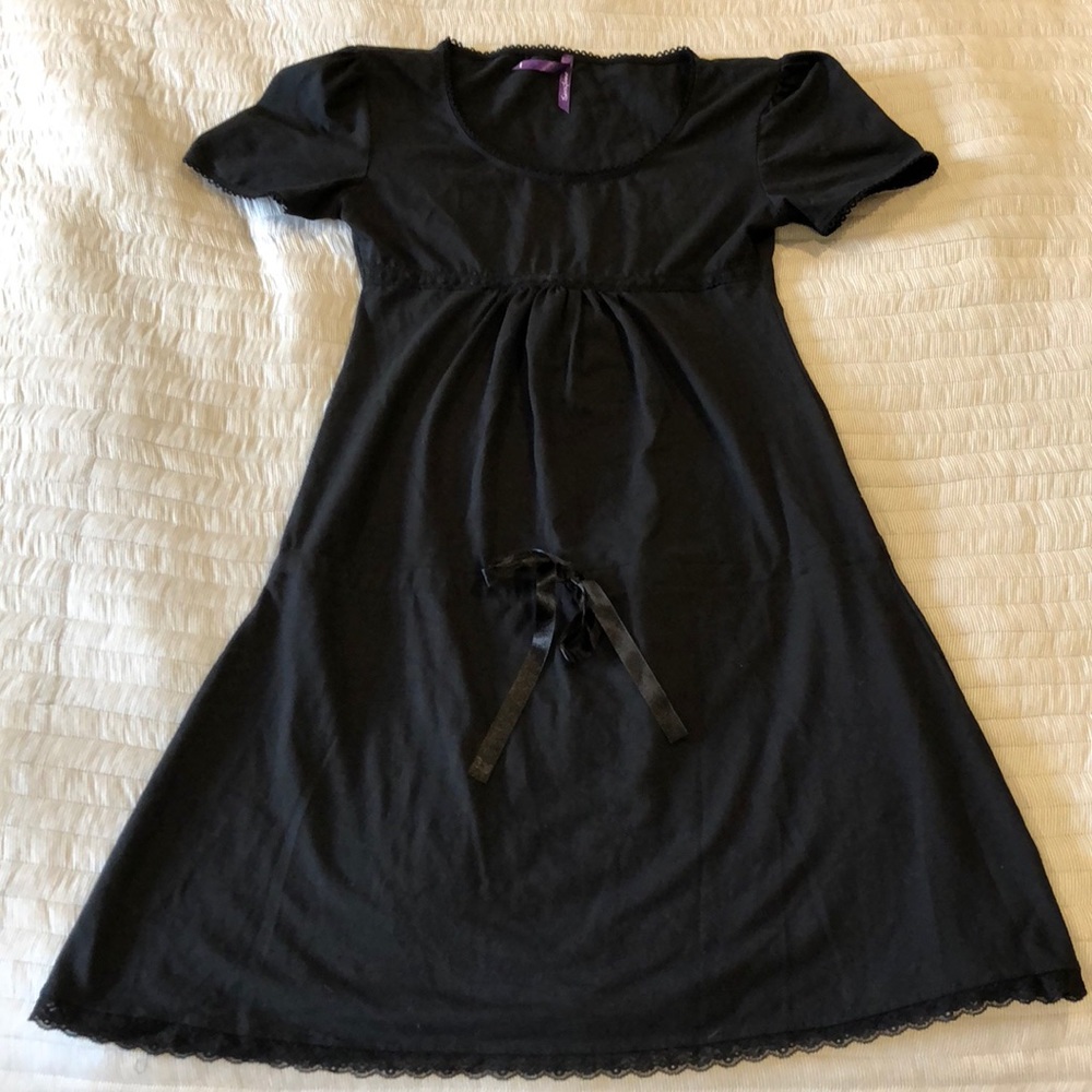 Seraphine Maternity Crochet Tunic Dress